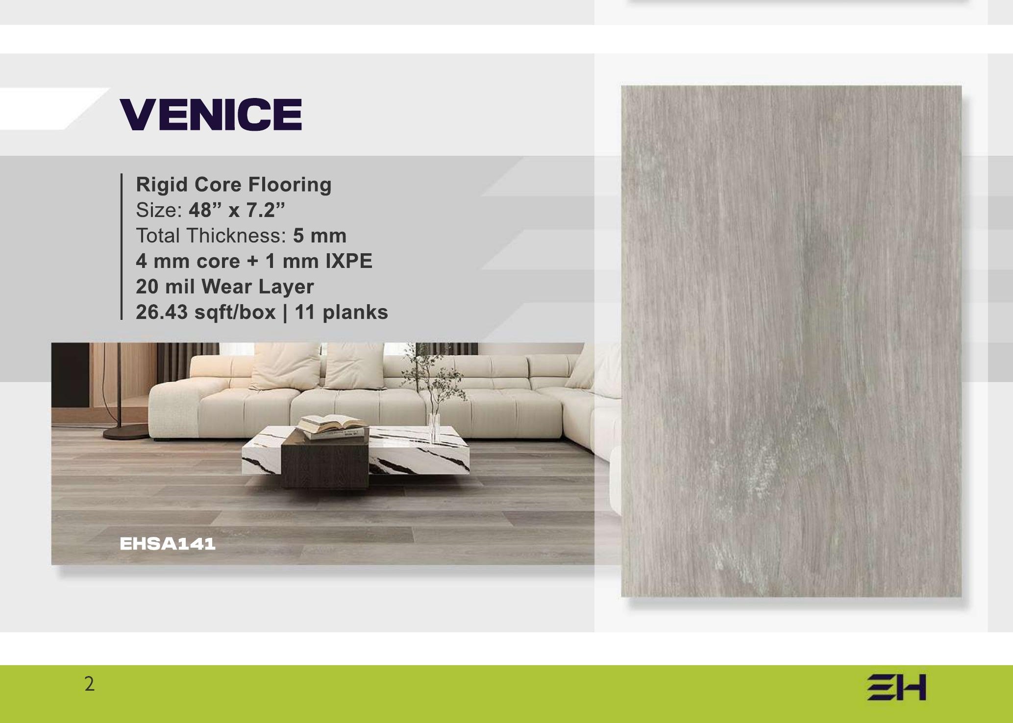 Venice — ECO HOUSE catalog page