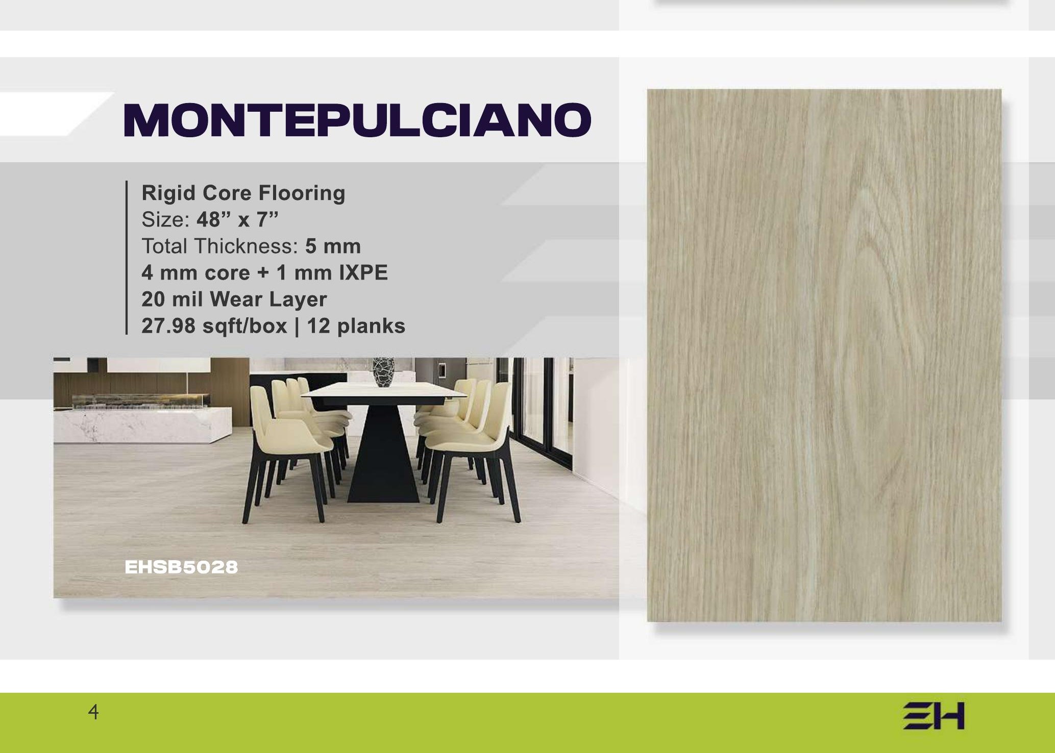 Montepulciano — ECO HOUSE catalog page