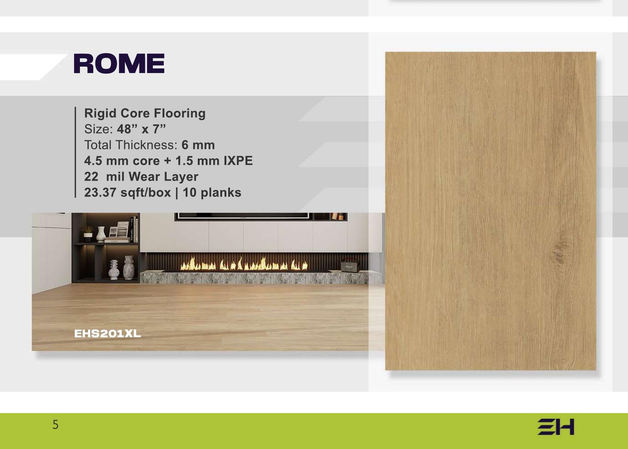 Rome — ECO HOUSE catalog page